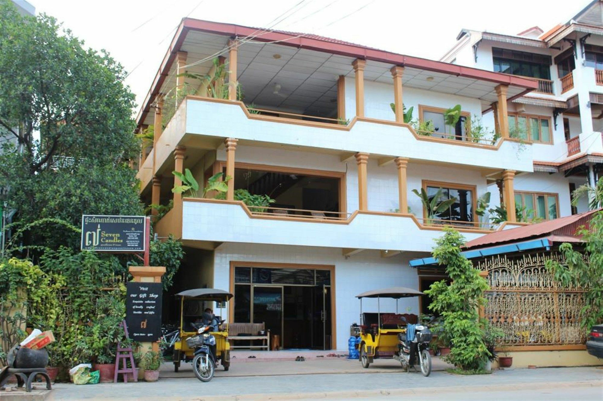 Seven Candles Guesthouse Siem Reap Eksteriør billede